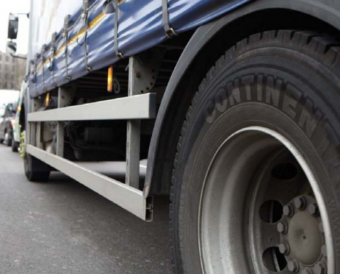 HGV side-guards